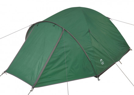Палатка Vermont 3 Jungle Camp, трехместная, зеленый